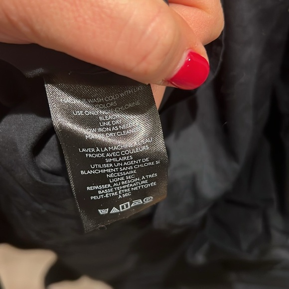 Maeve Midnight Black Button-Down Midi Dress - Picture 7 of 8